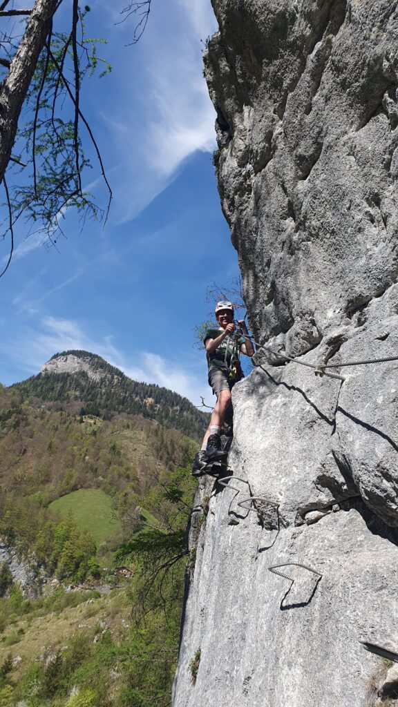 Klettersteig Zahme Gams in Lofer