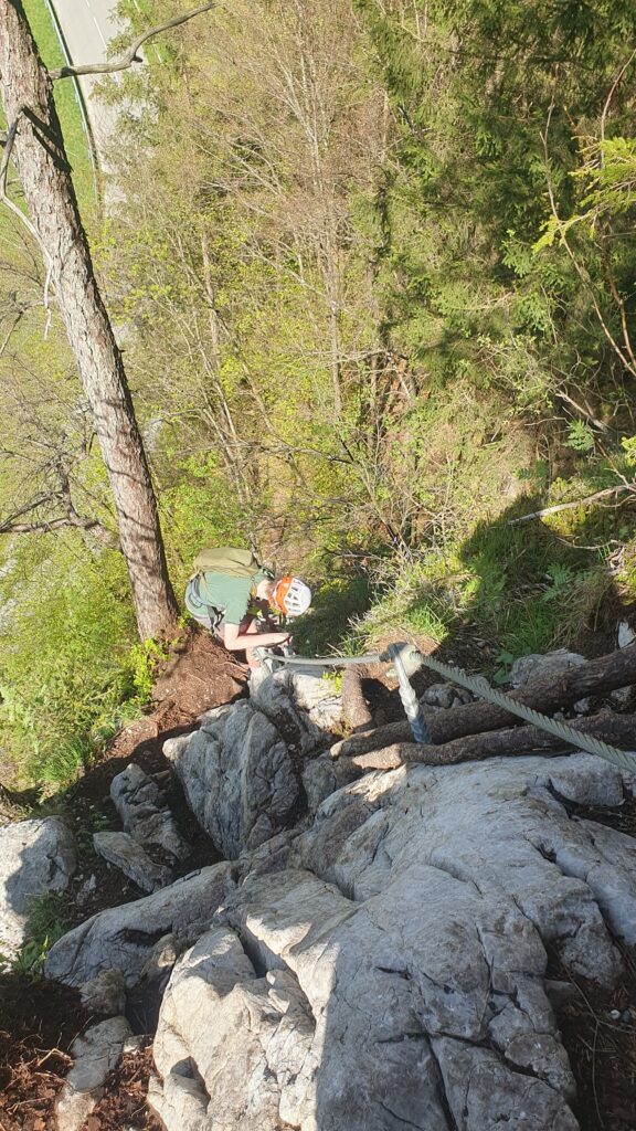 Klettersteig Zahme Gams in Lofer