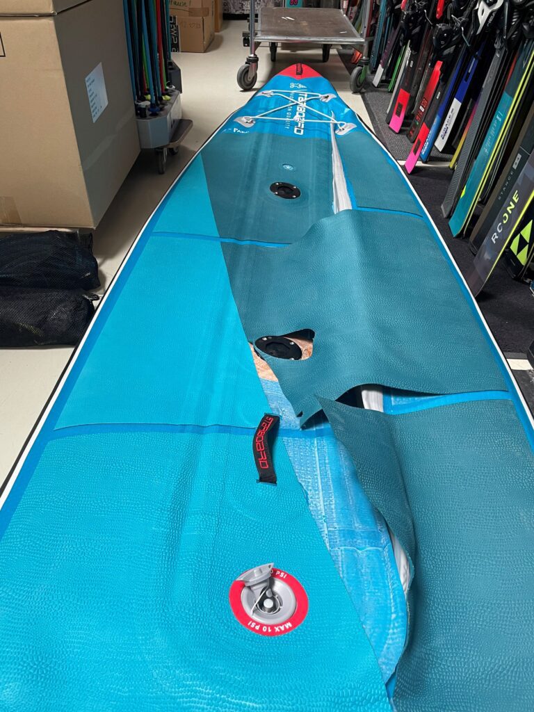 SUP Reparatur schaden