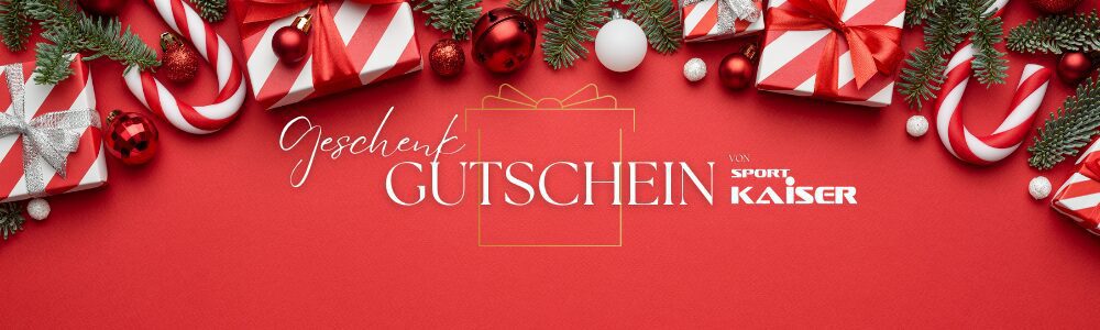 Sport Kaiser Wiehnachtsgutschein Banner